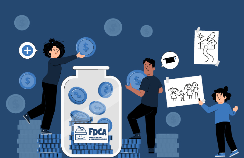 Logo do Curso Gestão dos Fundos dos Direitos das Crianças e dos Adolescentes