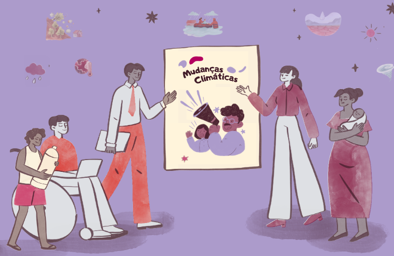 Logo do Curso Educação Ambiental Climática e Redução de Riscos de Desastres