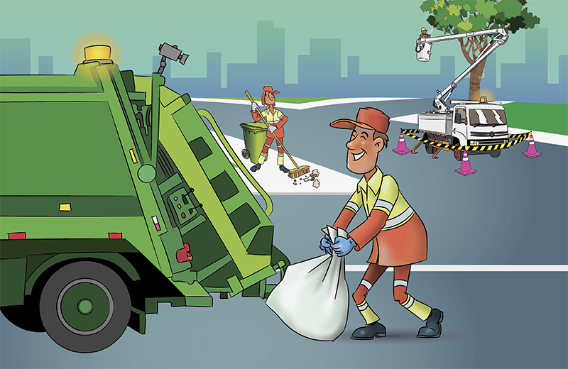 Logo do Curso Segurança e Saúde nas Atividades de Limpeza Urbana e Manejo de Resíduos Sólidos – NR-38