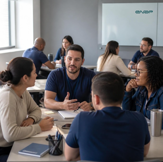 Imagem do curso: Espaço Educacional Seguro: a jornada docente para prevenção e enfrentamento do assédio e da discriminação na Enap