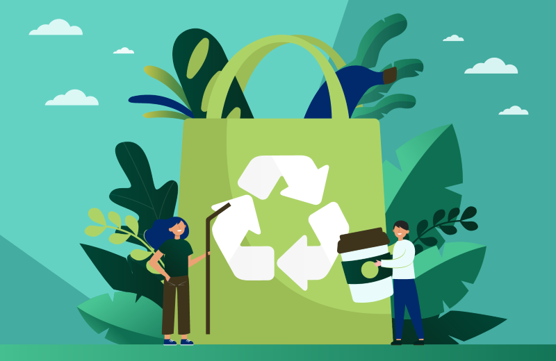 Logo do Curso Etiquetado Ambiental Tipo I: sostenibilidad y competitividad para productos y servicios brasileños