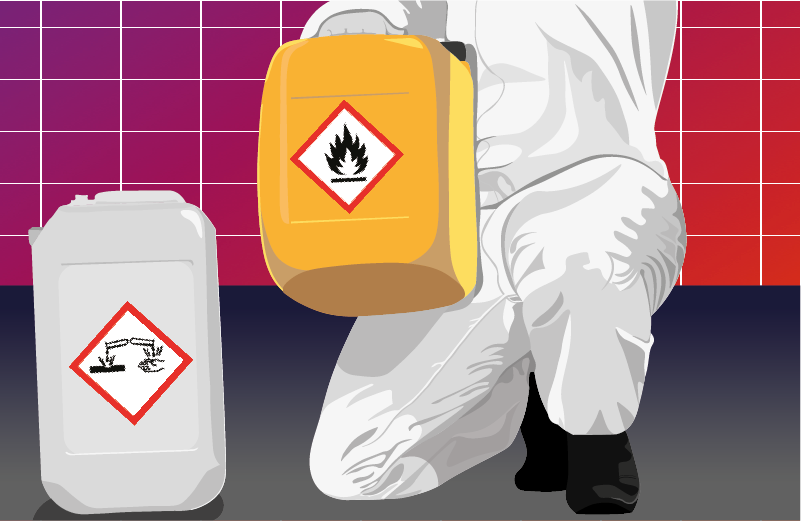 Logo do Curso Reconhecimento de Riscos Químicos nos Ambientes de Trabalho